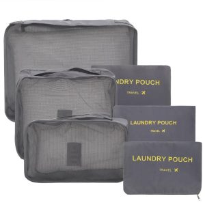 Loundry Pouch Travel Bag 6psc set